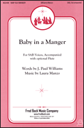 Baby in a Manger SAB choral sheet music cover